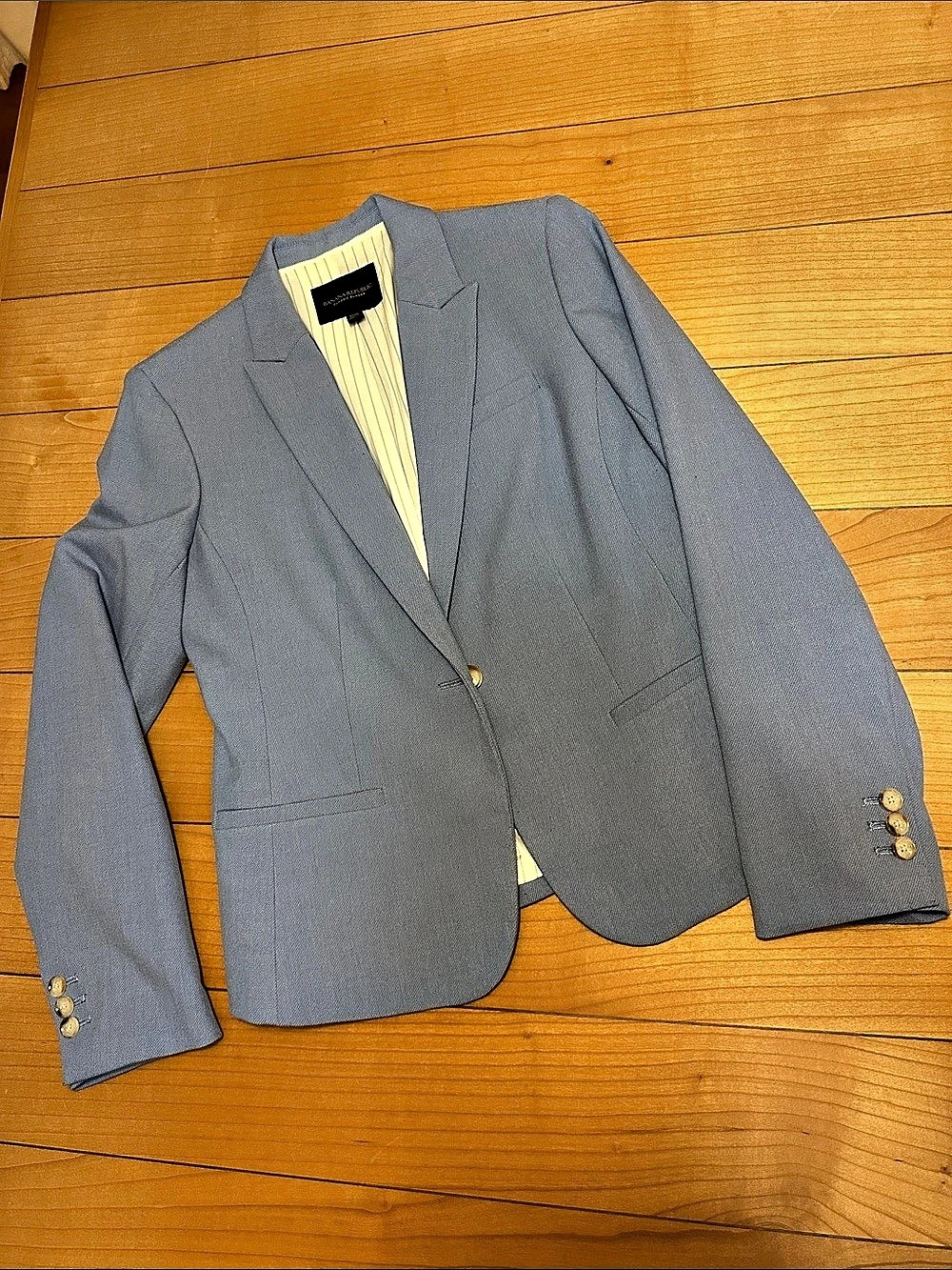 Banana Republic Classic Blazer Light Blue Size 6